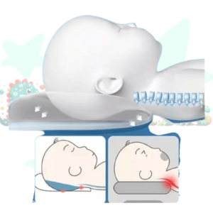 ALMOHADA ORTOPEDICA MEMORY FOAM (ESPUMA DE MEMORIA) PREMIUM EVITA EL SINDROME DE CABEZA PLANA