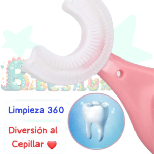 CEPILLO DE DIENTES MANUAL EN SILICONA EN FORMA DE U
