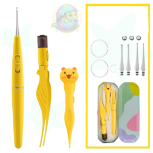 KIT LIMPIA OIDOS CON LINTERNA